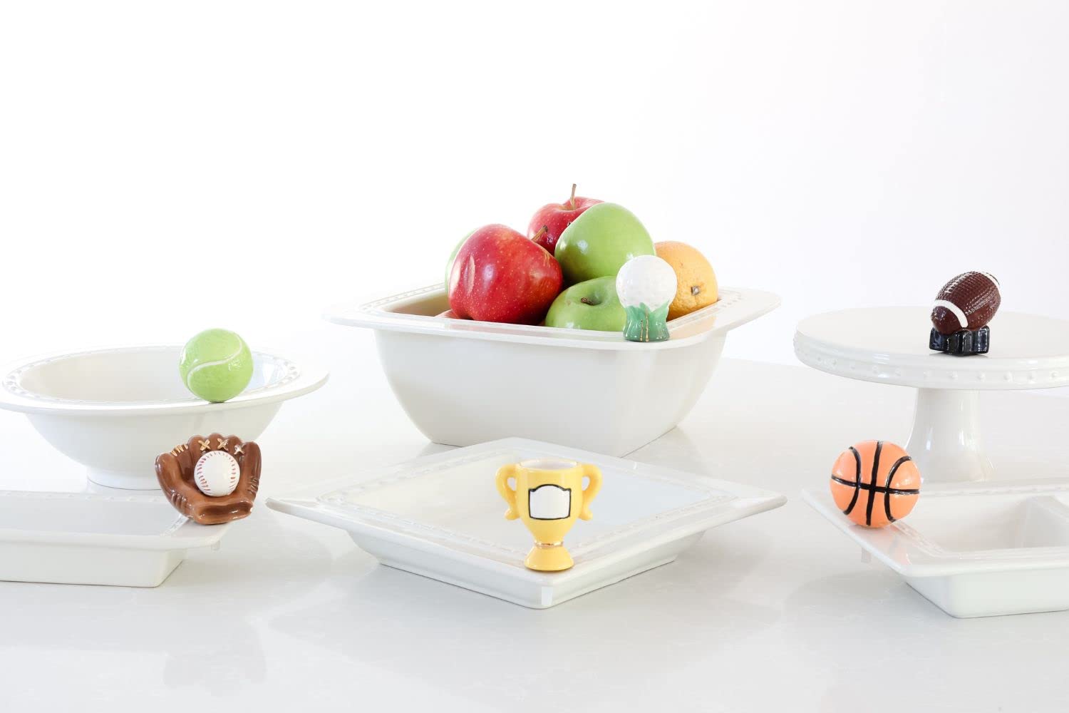 Nora Fleming Winner, Winner (Trophy) A275 - Hand-Painted Ceramic Unique Décor - Summer Minis for The Home and Office